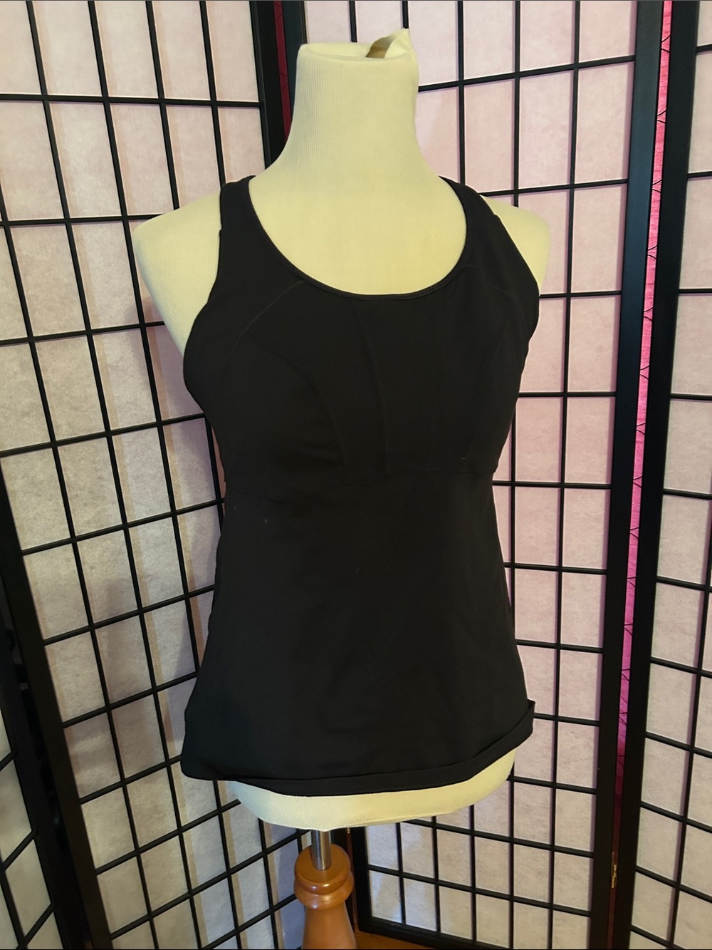 Prana Black Racerback Athletic Tank